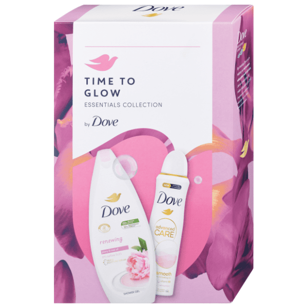 DOVE set Time to glow (gel za tuširanje i dezodorans) 0