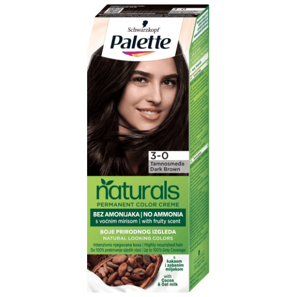 PALETTE Naturals boja za kosu 3.0 dark brown 0