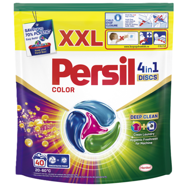 PERSIL DISCS Color kapsule za rublje 40kom 0