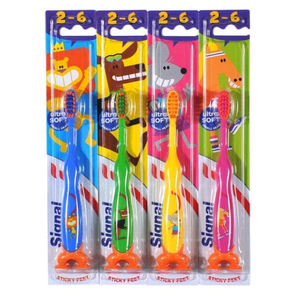 SIGNAL Sticky feet četkica za zube 2-6g 1kom (više vrsta) 0