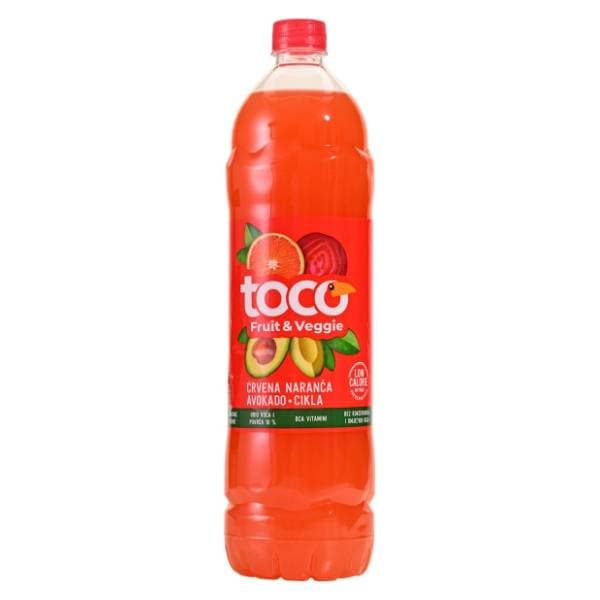 TOCO crvena naranča avokado cikla sok 1,5l 0