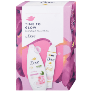 DOVE set Time to glow (gel za tuširanje i dezodorans) slide slika