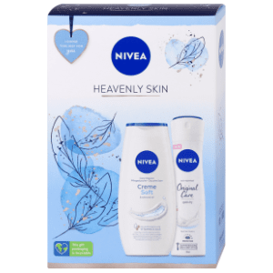 NIVEA set Heavenly Skin (deodorant i gel za tuširanje) slide slika