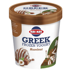 Grčki jogurt KRI KRI lješnjak smrznut 450ml slide slika