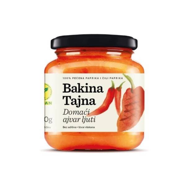 Ajvar BAKINA TAJNA ljuti 300g 0