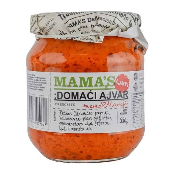 Ajvar MAMA'S ljuti 550g 0