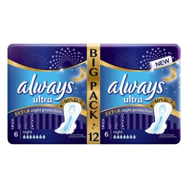 ALWAYS Ultra Night ulošci 12kom 0