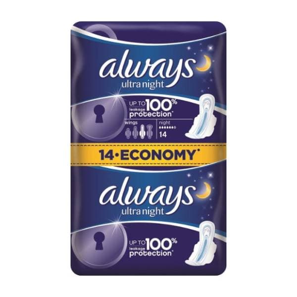 ALWAYS Ultra Night ulošci 14kom 0
