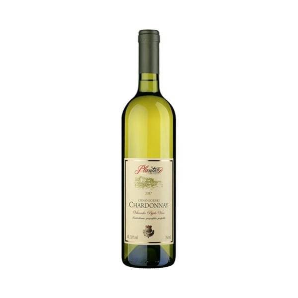 Bijelo vino PLANTAŽE Chardonnay 0,75l 0