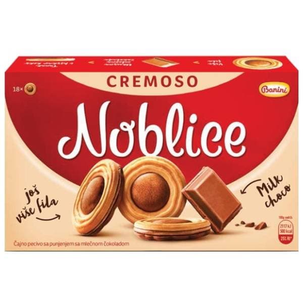 Biskvit BANINI Noblice cremoso 190g 0