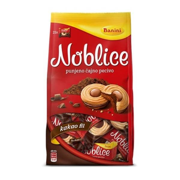 Biskvit BANINI Noblice kakao 350g 0