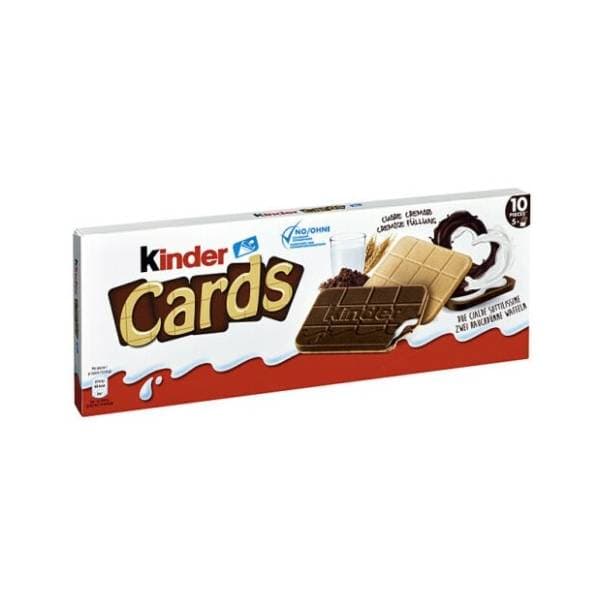 Biskvit KINDER cards 128g 0