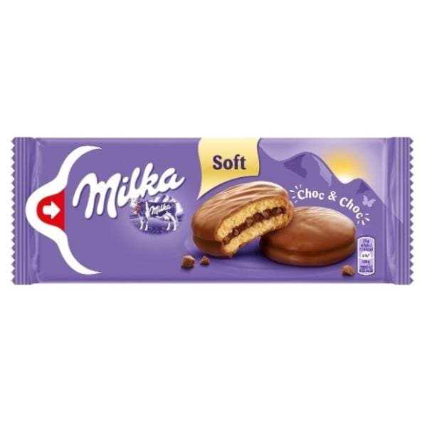 Biskvit MILKA choc & choc 150g 0