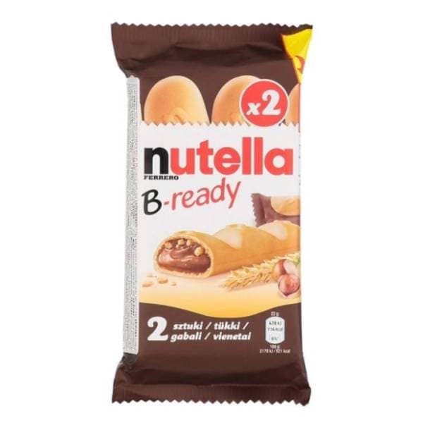 Biskvit NUTELLA B-ready T2 44g 0