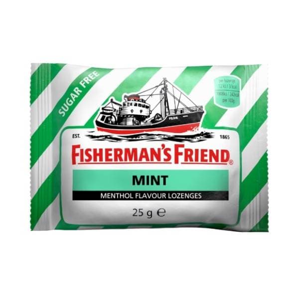 Bomboni FISHERMAN'S Mint 25g 0