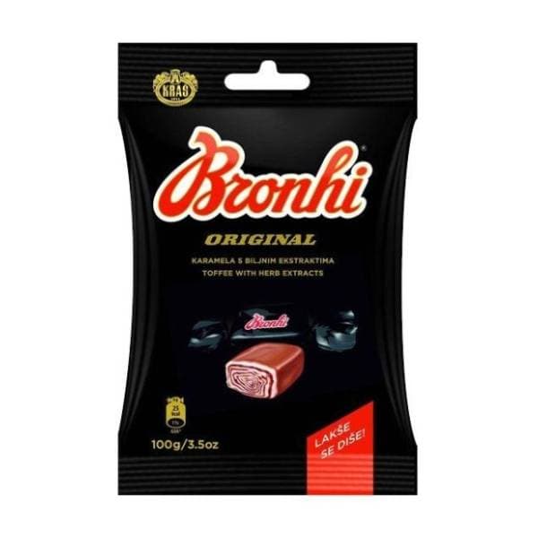 Bomboni KRAŠ Bronhi original 100g 0