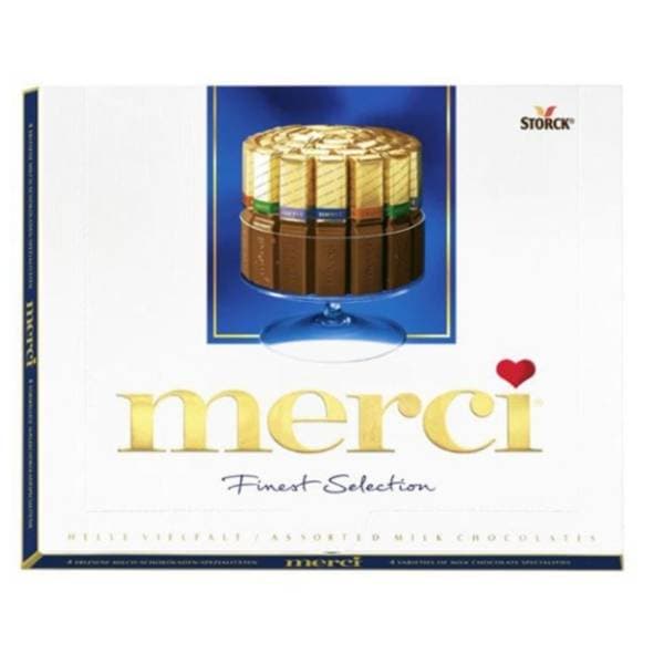 Bombonijere MERCI mliječna 250g 0