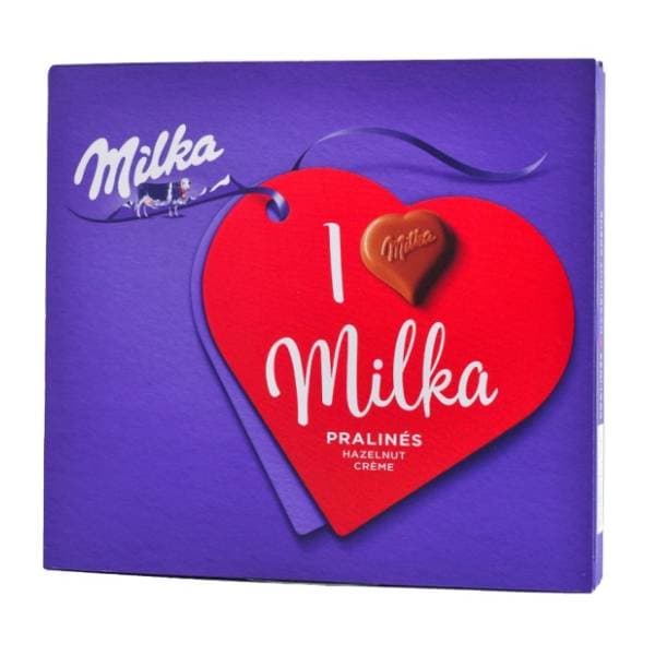 Bombonijere MILKA I Love Milka nut nougat 110g 0