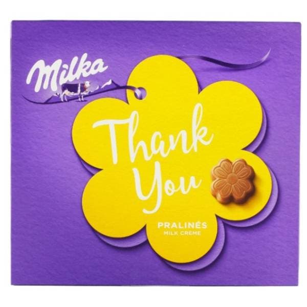 Bombonijere MILKA Thank you 110g 0