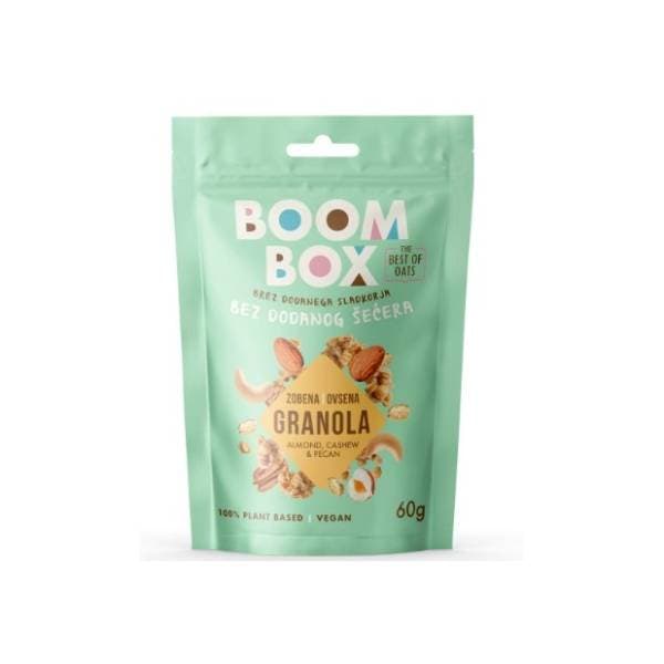 BOOM BOX zobena granola orašasti plodovi 60g 0