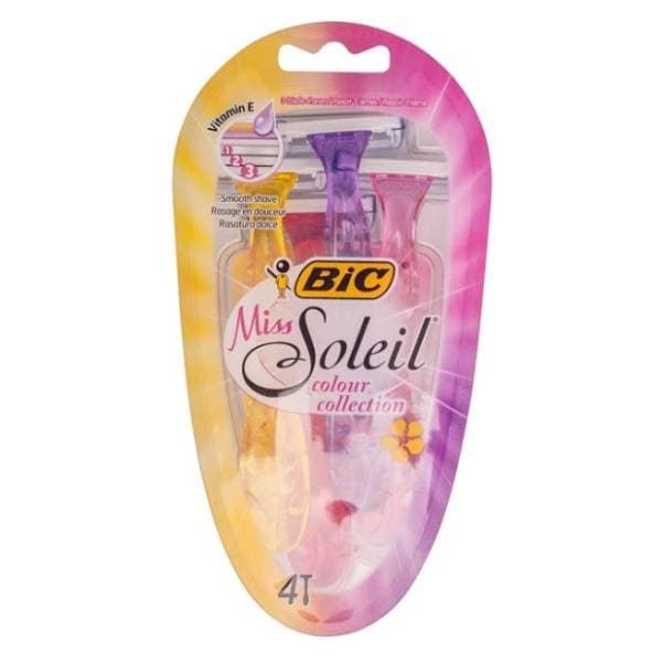 Brijač BIC Soleil color collection 4kom 0