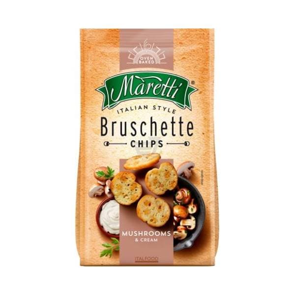 Brusket MARETTI gljive dvopek 70g 0