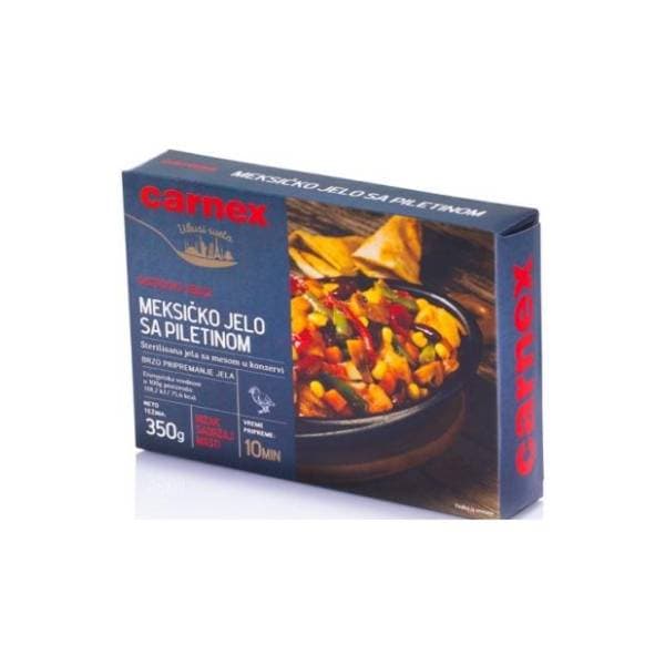 CARNEX Meksičko jelo s piletinom 350g 0