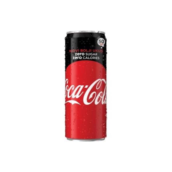 COCA COLA Zero 330ml 0