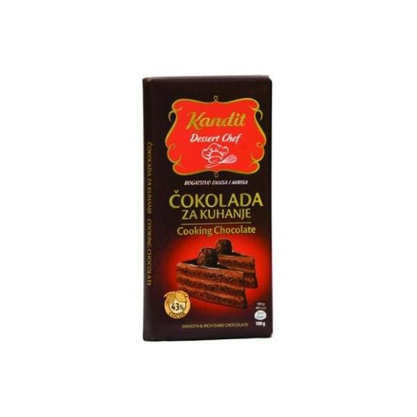 Čokolada KANDIT Dessert chef 100g 0