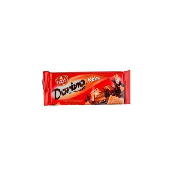 Čokolada KRAŠ Dorina keks 80g 0