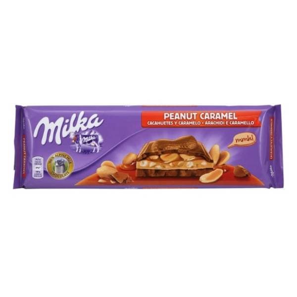 Čokolada MILKA peanut caramel 276g 0
