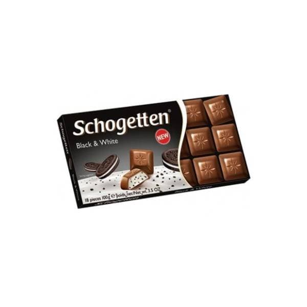 Čokolada SCHOGETTEN Black & white 100g 0