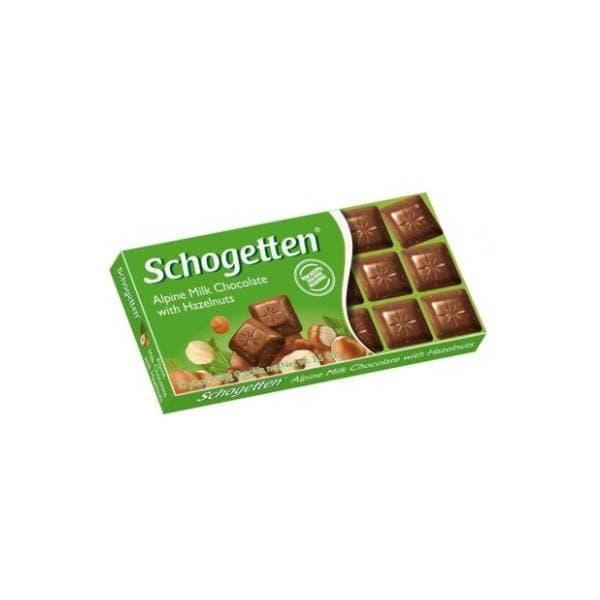 Čokolada SCHOGETTEN Hazelnuts 100g 0