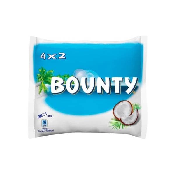 Čokoladica BOUNTY multipakiranje 4x57g 0