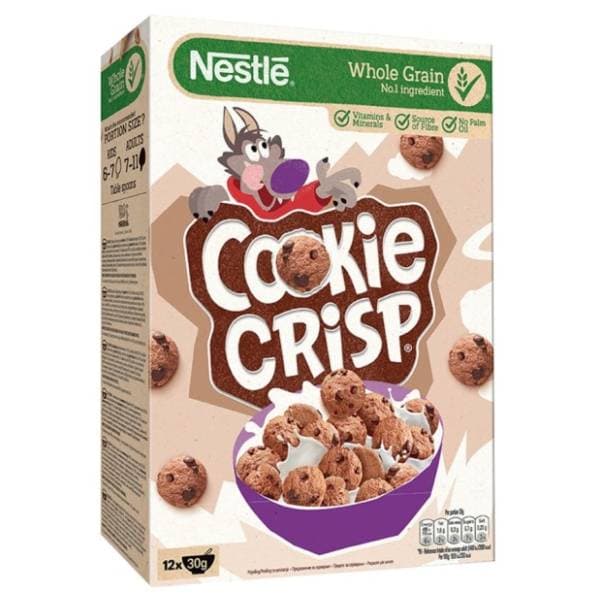Pahuljice NESTLE Cookie crisp 375g 0