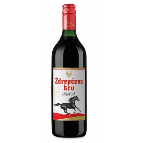 Crno vino VINARIJA ČOKA Ždrepčeva krv 1l 0