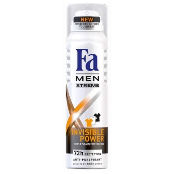 Dezodorans FA Xtreme invistible 150ml 0