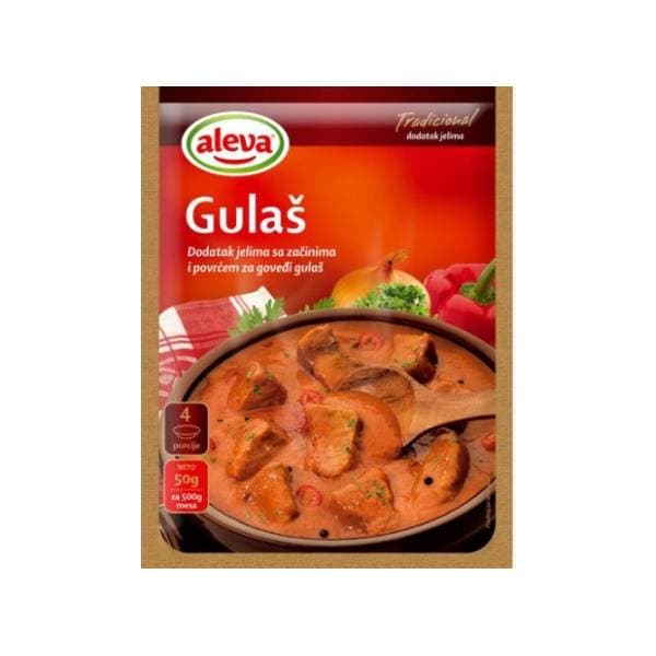 ALEVA začin za goveđi gulaš 50g 0