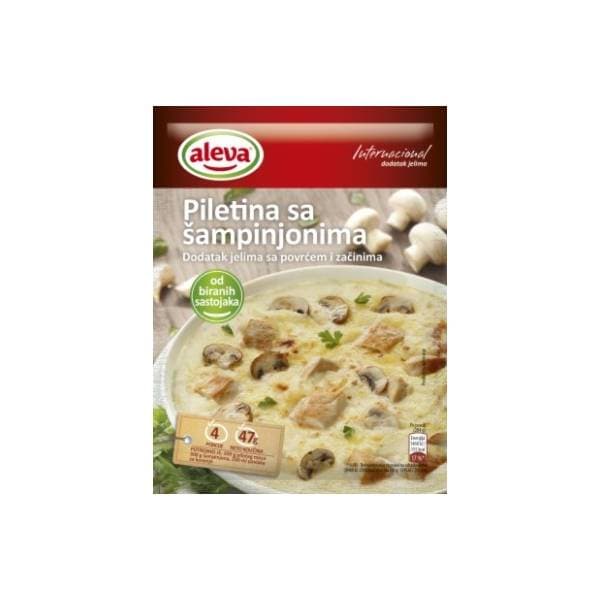 ALEVA za piletinu s gljivama 47g 0