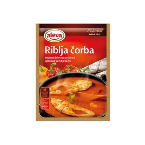 ALEVA dodatak za riblju juhu 90g 0