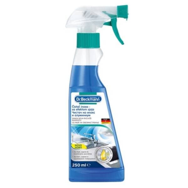 DR.BECKMANN čistač inoxa kroma 250ml 0