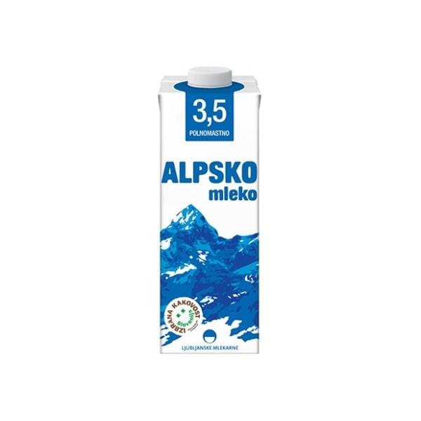 Dugotrajno mlijeko ALPSKO 3,5%mm 1l 0