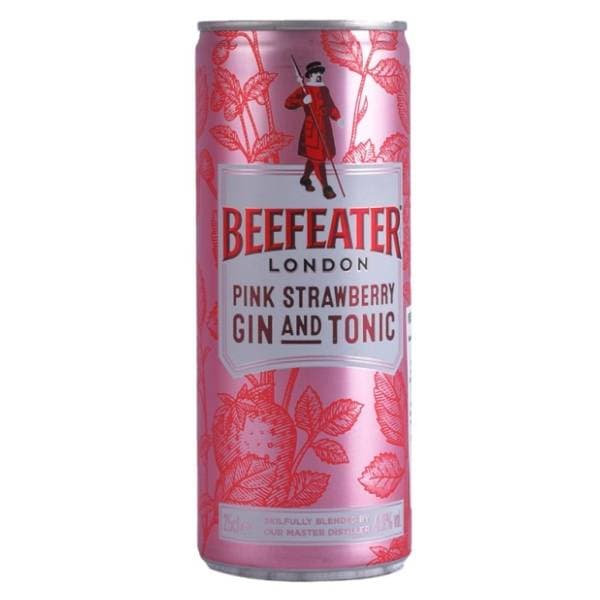 Gin tonik BEEFEATER pink limenka 0,25l 0