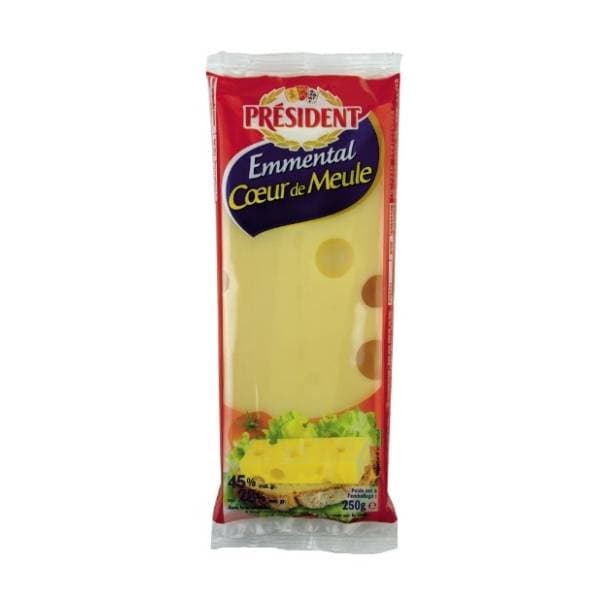 Edamer PRESIDENT Emmental 250g 0