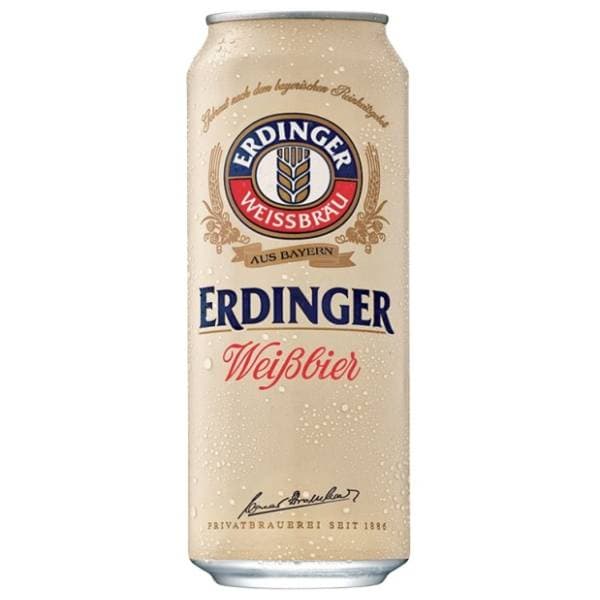 ERDINGER limenka 0,5l 0