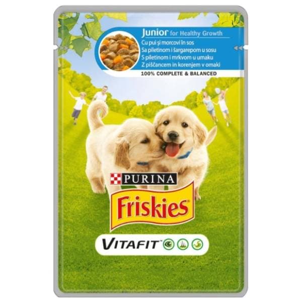 FRISKIES Junior piletina i mrkva 100g 0