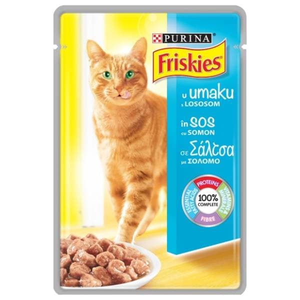 FRISKIES losos i tuna 85g 0