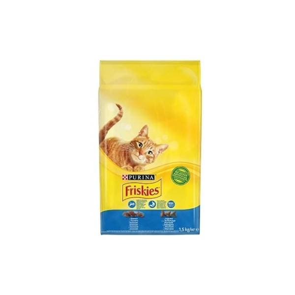 FRISKIES Sterilized losos i povrće 1,5kg 0