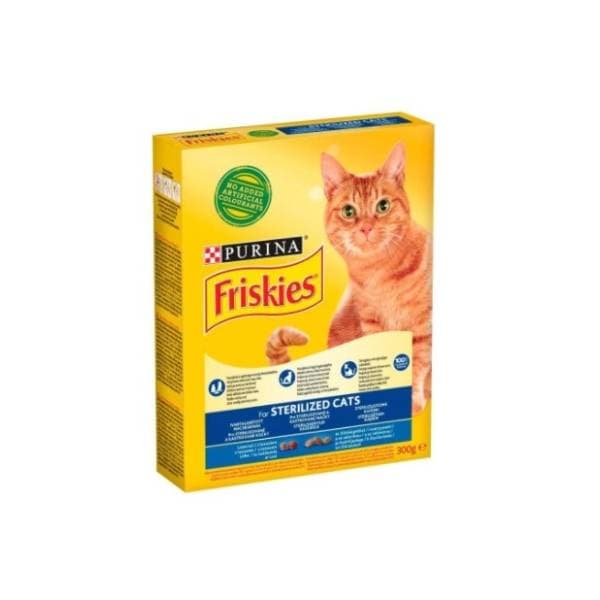 FRISKIES Sterilized losos i povrće 300g 0