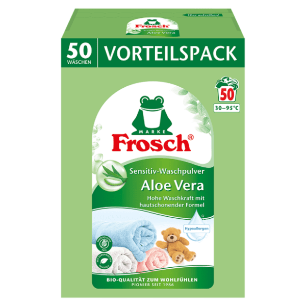 FROSCH aloe vera 50 pranja (3,3kg) 0